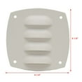 thumbnail image 5 of Triton Boat Aluminum Vent Cover 200404 | 4 1/4 x 4 1/4 Inch White, 5 of 5