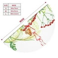thumbnail image 5 of Kll 36" Christmas Tree Skirt Plants And Insects Xmas Tree Skirts Mat For New Year Xmas Holiday Party Indoor Outdoor Home Decoration, 5 of 9