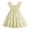 Light Yellow, variant on Kaprioy Toddler Girl Dress Summer Outfits Kids Ruffle Cap Puff Sleeves Boho Dresses Casual Sundress for Girls Stylish Flutter Sleeve Hollowed Out Girls Dress