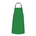 thumbnail image 2 of Fuzoiu Green St. Patrick’s day Print Adjustable Waterproof Apron with Pockets,Waterproof Apron for Cooking, Gardening, and Art Projects, 2 of 8