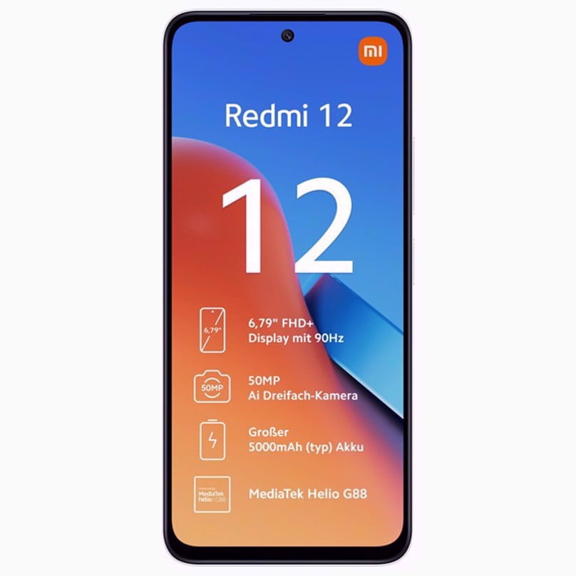Xiaomi Redmi 12 DUAL SIM 128GB ROM + 4GB RAM (GSM Only | No