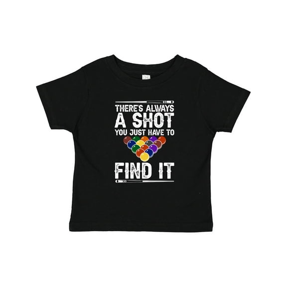 Inktastic Billiards Game Pool Player Boys or Girls Toddler T-Shirt