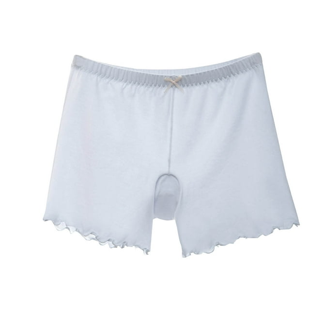 ameIAEA Girls Boy Shorts Workout Sports Gym Bottom Underwear Solid Color Breathable Boxer Briefs