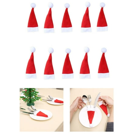 

Kitchen Gadgets Hat Tool Storage Tableware Set Christmas Christmas Decorative Fork Home Decor Kitchen Accessories Kitchen Organization