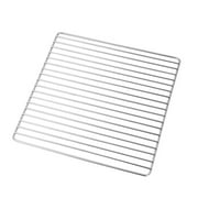 Barbecue BBQ Grill Net Stainless Steel Rack Grid Grate Replacement for Camping