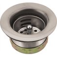 thumbnail image 1 of Hardware Express 122079 Sink Strainer ProPlus (R) Fits 2-1/2 Inch Drain Outlet; Stainless Steel Body And Basket; With Lock Nut/ Slip Nut/ Washers And Basket, 1 of 3