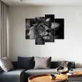 thumbnail image 5 of Cuadros DE leones en lienzo DE 4 piezas YUANXCMXG decoración moderna sala DE estar dormitorio apartamento casa, 5 of 5