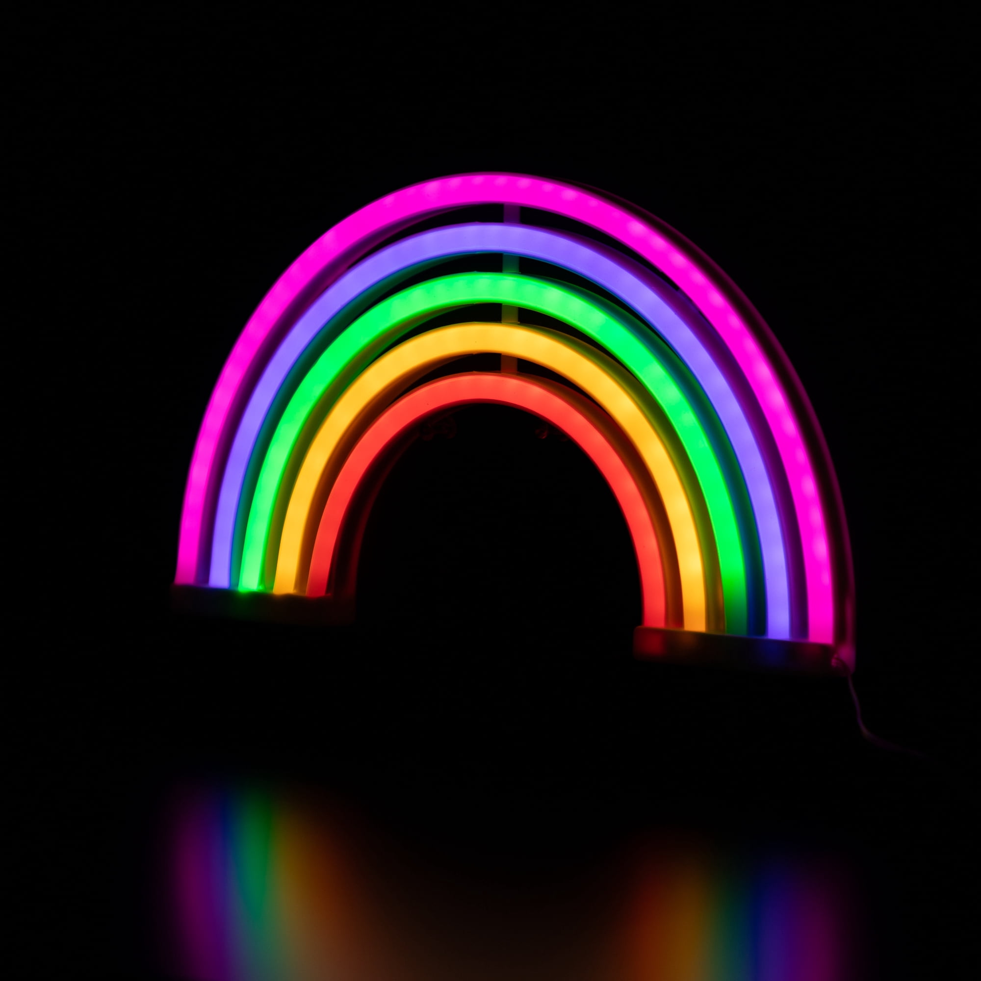 Northlight LED  Rainbow Neon Lighted Wall Art - 12"  - Mutlticolor