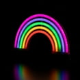 thumbnail image 6 of Northlight LED  Rainbow Neon Lighted Wall Art - 12"  - Mutlticolor, 6 of 7