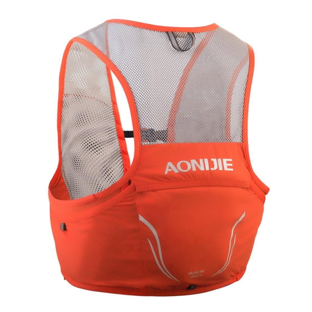 Chaleco de Hidratación para Correr, de Hidratación para Mujeres Y Hombres, de Malla Ligera para Trail Running de 2,5 Litros Naranja L XL Soledad Paquete de hidratación para correr