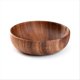 thumbnail image 1 of Wooden Salad Bowl Round Dessert Displays Serving Trays Soup Bowl G, 1 of 5