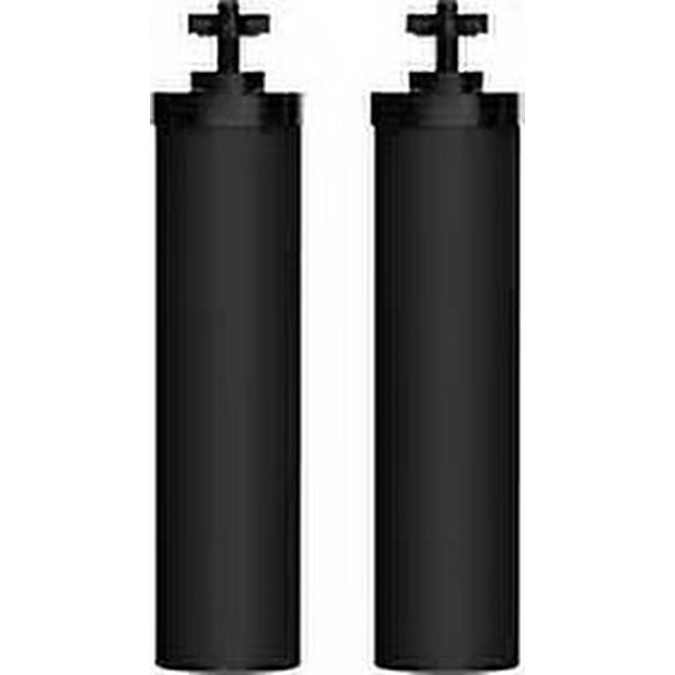 Filtro de agua de filtración de alta eficiencia certificado, reemplazo para el sistema de filtración por gravedad Berkey, elementos de purificación negros para uso doméstico y al aire libre,