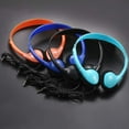 Bulk Headphones for Classroom Kids Multi Colored 50 Pack, Wholesale