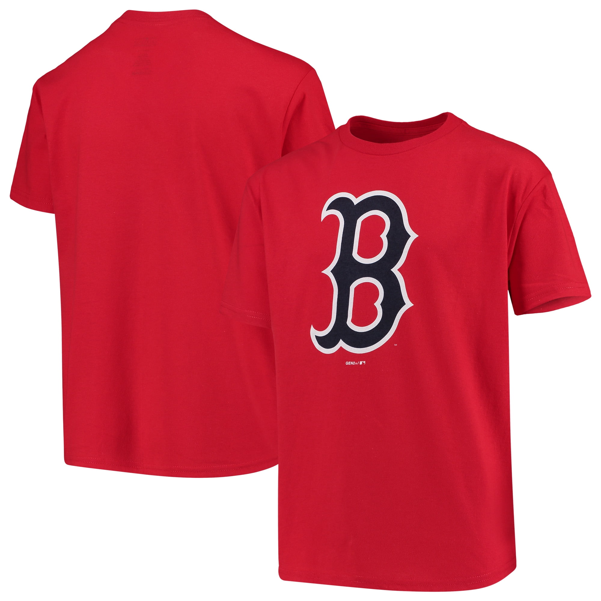 Boston Red Sox Youth Primary Logo TShirt Red
