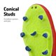 thumbnail image 5 of Botines de Fútbol DREAM PAIRS para Hombre Talla 13 Ligero, 5 of 7