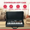 thumbnail image 2 of SKB 23”x11” DJ Controller & Small MIDI Keyboard Soft Case Padded Bag, Black, 2 of 10