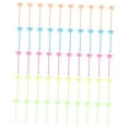 thumbnail image 4 of FELTECHELECTR Reusable Tea Stirrers Swizzle Sticks Plastic Assorted Color 50Pcs For Banquets, 4 of 8