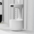 thumbnail image 1 of Antigravity Humidifier,Rain Humidifier Bedroom Anti Gravity Humidifiers with Clock Water Drop Backflow Aroma Diffuser Large Capacity Office Bedroom Mute Heavy Fog Household Sprayer,White, 1 of 8
