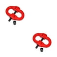 thumbnail image 4 of Ruiboury Red Grade 80 Alloy Steel Hammerlock Coupling Link Connection Hoisting Buckle Hook Hoisting Buckle Strong Durable 2T 2Set, 4 of 6