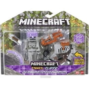 Minecraft Dungeons Skeleton Trap Horse Figure،تصميمات منقطة، هدايا قابلة للتحصيل للأطفال بعمر 6 سنوات فما فوق