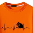 thumbnail image 4 of Suéter de cuello redondo suelto informal de transferencia de calor con estampado de personalidad de otoño e invierno Pompotops oipoqjl18067, 4 of 6