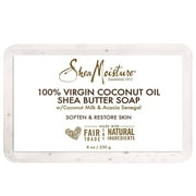 Shea Moisture 100 Virgin Coconut Oil Soap, 8 Oz., Pack of 3