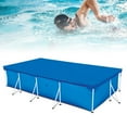 thumbnail image 3 of Rectangular Ground Swimming Pool Cover Garden Outdoor Swimming Pool Solar Covering Cloth with Blue Waterproof and Uv Protection Cushion Cover, 3 of 7