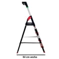 thumbnail image 5 of Escalera Plegable Aluminio 4 Escalones Cuerpo Acero Peldaños negro Estandar, 5 of 5