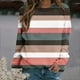 thumbnail image 2 of Sudadera estampada con cuello redondo y manga larga para mujer a la moda Fridja bvmnju657, 2 of 5