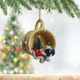 thumbnail image 2 of Christmas Pendant Ornaments Personality Ornaments Christmas Ornaments Christmas Tree Ornaments Ornaments Indoor Rear View Pendant Ornaments Easter Eggs Large Clear Decorations for Wall Easter Picture, 2 of 9