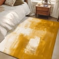 thumbnail image 4 of 2.7'x5' Area Rugs, Yellow Indoor Outdoor Area Rug for Living Room Bedroom, Modern White Oil Painting Art Abstract Washable Bathroom Rugs Kitchen Floor Carpet Mats Home Decor Aesthetic, 4 of 8