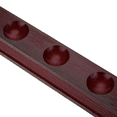 thumbnail image 2 of 1 Set Billiard Wood Rack Wall Mounted Hanging 6 Cue Stick for Snooker Cue Space Saving Holder Snooker Accessories, 2 of 6