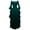 Green, variant on Quinlirra Women's 1950s Vintage Dresses Plus Size Retro Flared Sleeves Dress for Theme Party