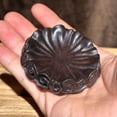 thumbnail image 1 of Ebony wood coaster, wooden tea coaster, Kung Fu tea coaster, solid wood base, desktop heat-resistant, home use., 1 of 3