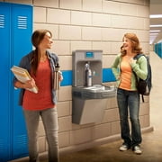 Elkay EZH20 Wall Mounted Filtered Bottle Filling Station and Water Fountain