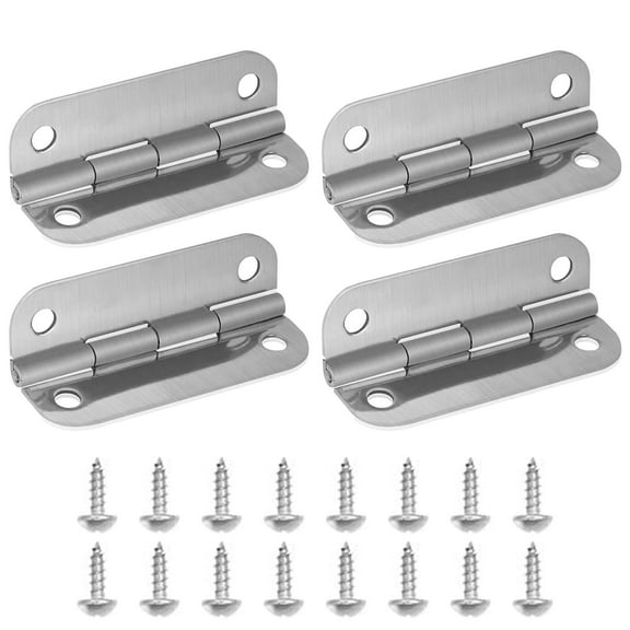 LQCrafK Cooler Hinge Igloo for Igloo Cooler Heavy Duty Stainless Steel Hinges Fit Igloo Ice Chests All 25-165 Quart High Strength Igloo Cooler Replacement Parts (with 16Pcs Screws) - 4 Pack
