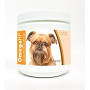 Healthy Breeds Brussels Griffon Omega HP Fatty Acid Skin and Coat Support Soft Chews
