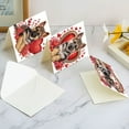 thumbnail image 6 of 6pcs Diamond Art Painting Kit Greeting Cards, Love German Shepherd 5D DIY Special Shape Diamond Greeting Cards Creative Gifts, Christmas Thanksgiving Greeting Cards Congratulation, 6 of 8