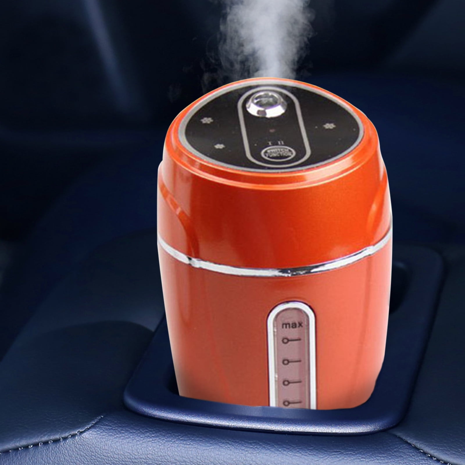 MICLOZYT Humidifier for Bedroom,Quiet Car Cool Mist Humidifier,Aromatherapy Diffuser (Orange),for Baby Nursery and Plant