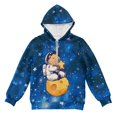 thumbnail image 4 of Pzuqiu Capybara Boy's Hooded Sweatshirts 14-15 Stretchy Versatile Children Pullover Hoodies Sweatshirt Practical Fuzzy Long Sleeve Jacket Outfits Fashion for Outdoor Activities, 4 of 7
