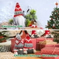 thumbnail image 2 of Wosthever 4 piezas de decoración navideña de gnomos para árbol de Navidad, ideales como regalo. Adornos navideños hechos a mano. Kits de decoración para fiestas, 2 of 6