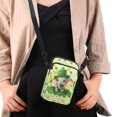 thumbnail image 4 of HELLHERO Lightweight Crossbody Bags Polyester, Vintage Adjustable Crossbody Bag, Elephant Clover Pattern, 4 of 7