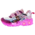 thumbnail image 2 of Tenis Frozen Disney Niñas Luces Led Tipo Piel Rosa Casuales fucsia 17 Incógnita 015A1F, 2 of 4