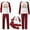 Multicolor a3, variant on jobturf Family Christmas Pajamas Matching Sets Cute Snowman Long Sleeve Tops and Plaid Pants 2 Piece Outfits Fall Winter Fashion Sleepwear Size L