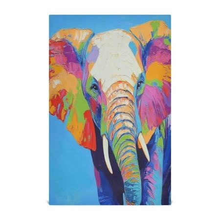 

Kitchen Towel 28x18 Inches x1，Plate Towel Decorative Towel Napkin Tea Towel Tea Towels For Kitchen Dish Cloths & Dish Towels Rainbow Elephant
