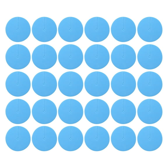 Hyasfey 30Pcs Fishing Hook Bonnets Safety Covers Vibrant Colors Easy to Use Lightweight Portable Colorful Treble Hooks Protectors