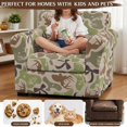 thumbnail image 5 of Bulopur Camo Deer Bow 2Pcs Armchair Slipcovers Stretchy Furniture Protector Cushion Covers Non-Slip Washable for Living Room Bedroom Home Office Decor, 5 of 8