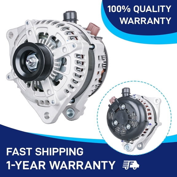 220 Amp Alternator for Ford F-150 2011-2017 3.5L 3.7L 12V CW 6-Groove Pulley