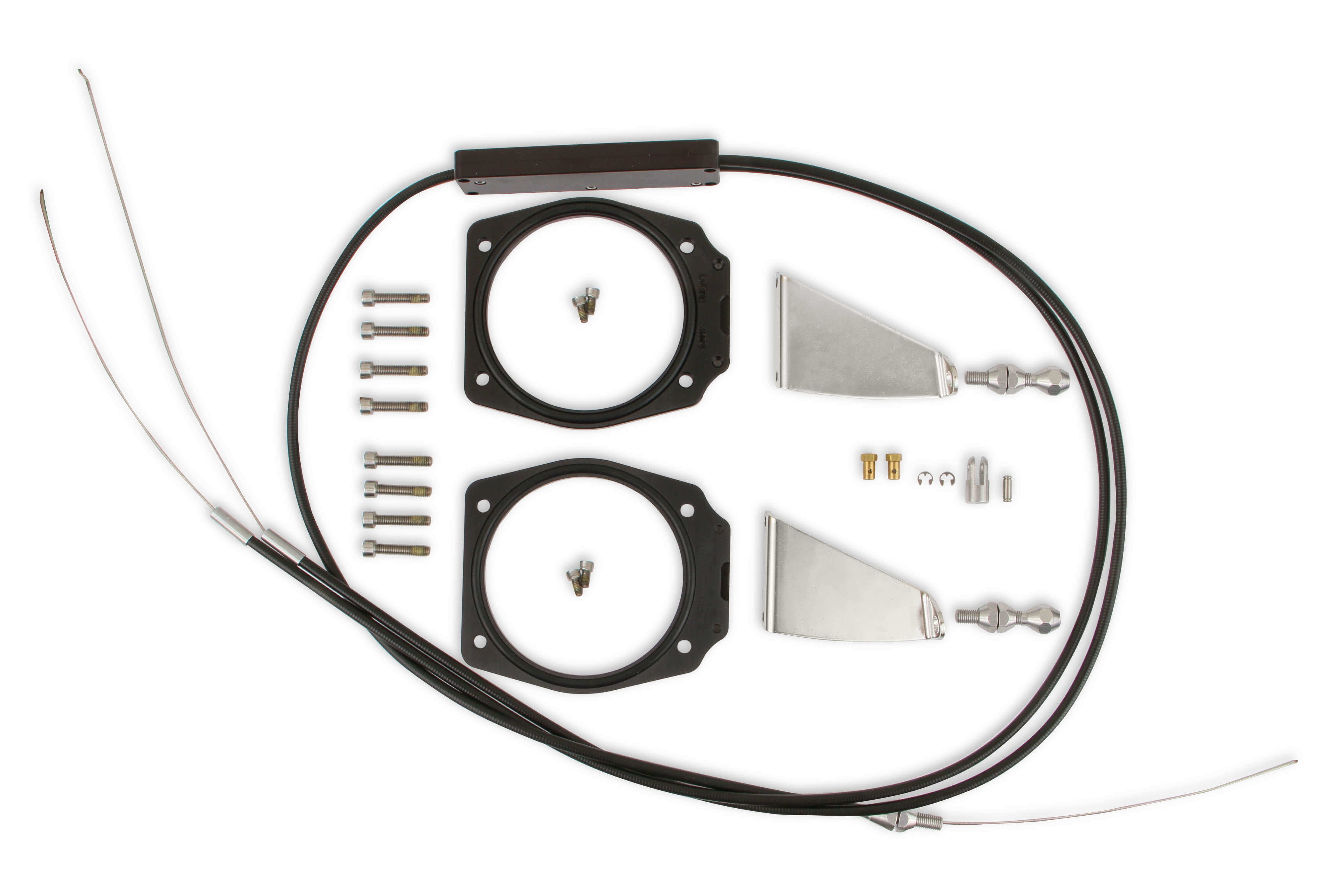 Holley Sniper EFI 860030 Sniper EFI Throttle Linkage Kit Dual Plenum