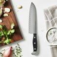 thumbnail image 5 of HENCKELS Statement 7-inch Hollow Edge Santoku Knife, 5 of 10